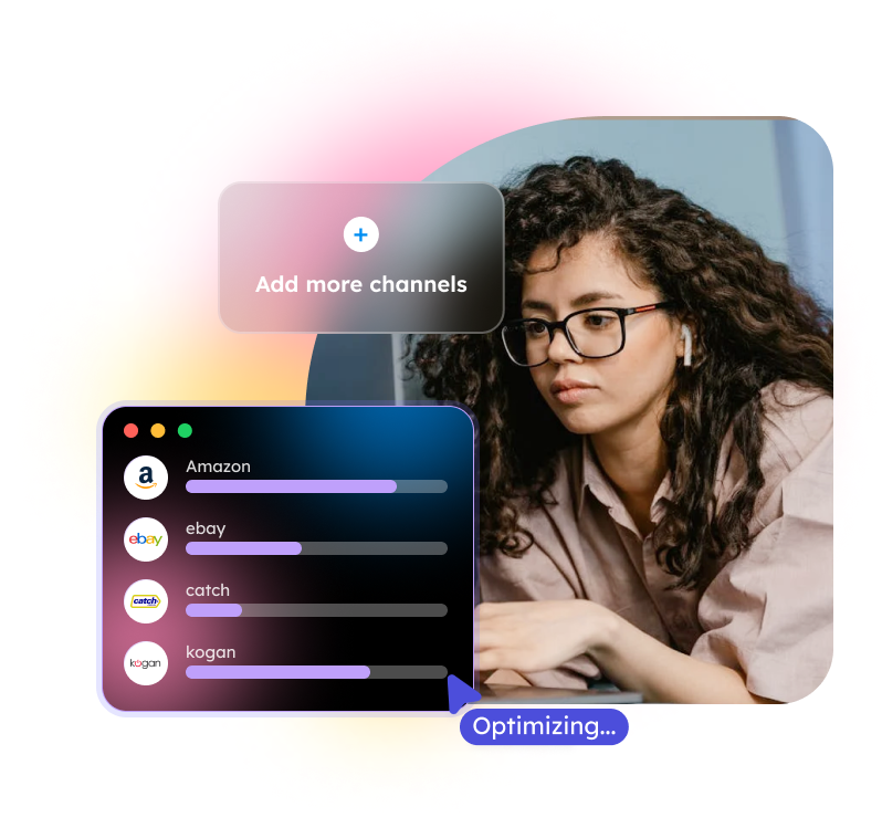 Sell everywhere, manage everything in one place banner